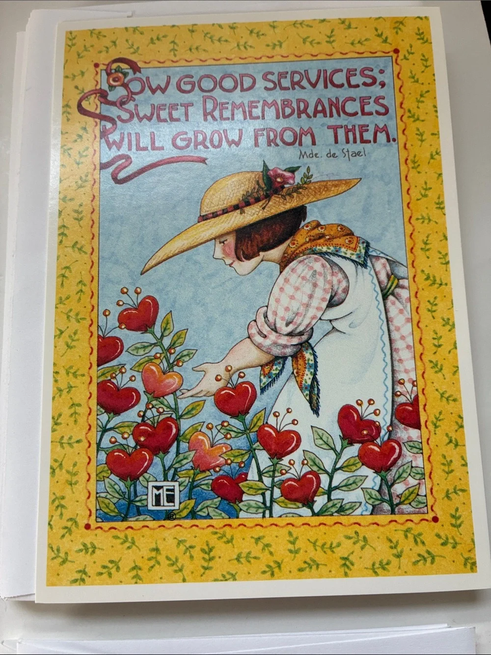 Vintage 1989 Mary Engelbreit Illustrated Note Cards Mixed Set of 2 Boxes Open